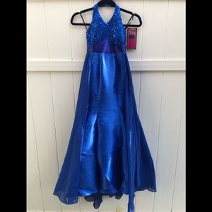Custom made girls Pageant Gown